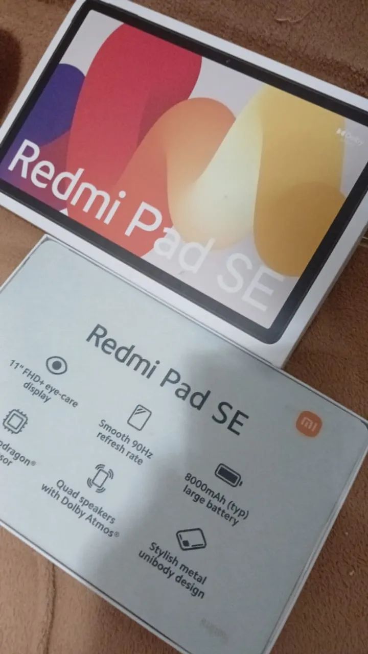 Tablet Redmi Pad SE 11", excelente estado, 256gb, teclado e case - Foto 3