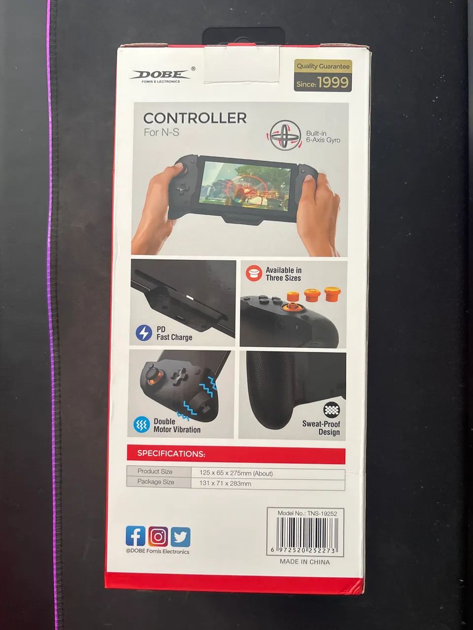 Controle DOBE Nintendo Switch - Foto 2