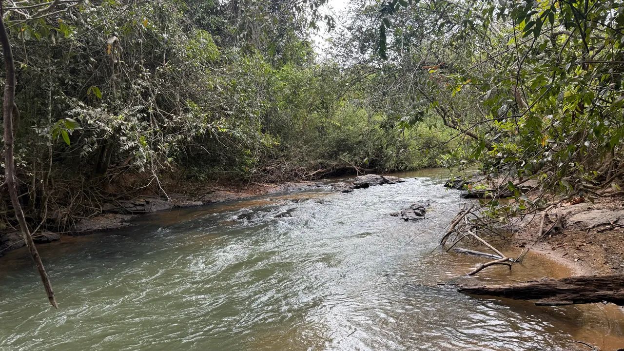 Chácara de 2.200mt com rio passa 4 no fundo com muita natureza! - Foto 3