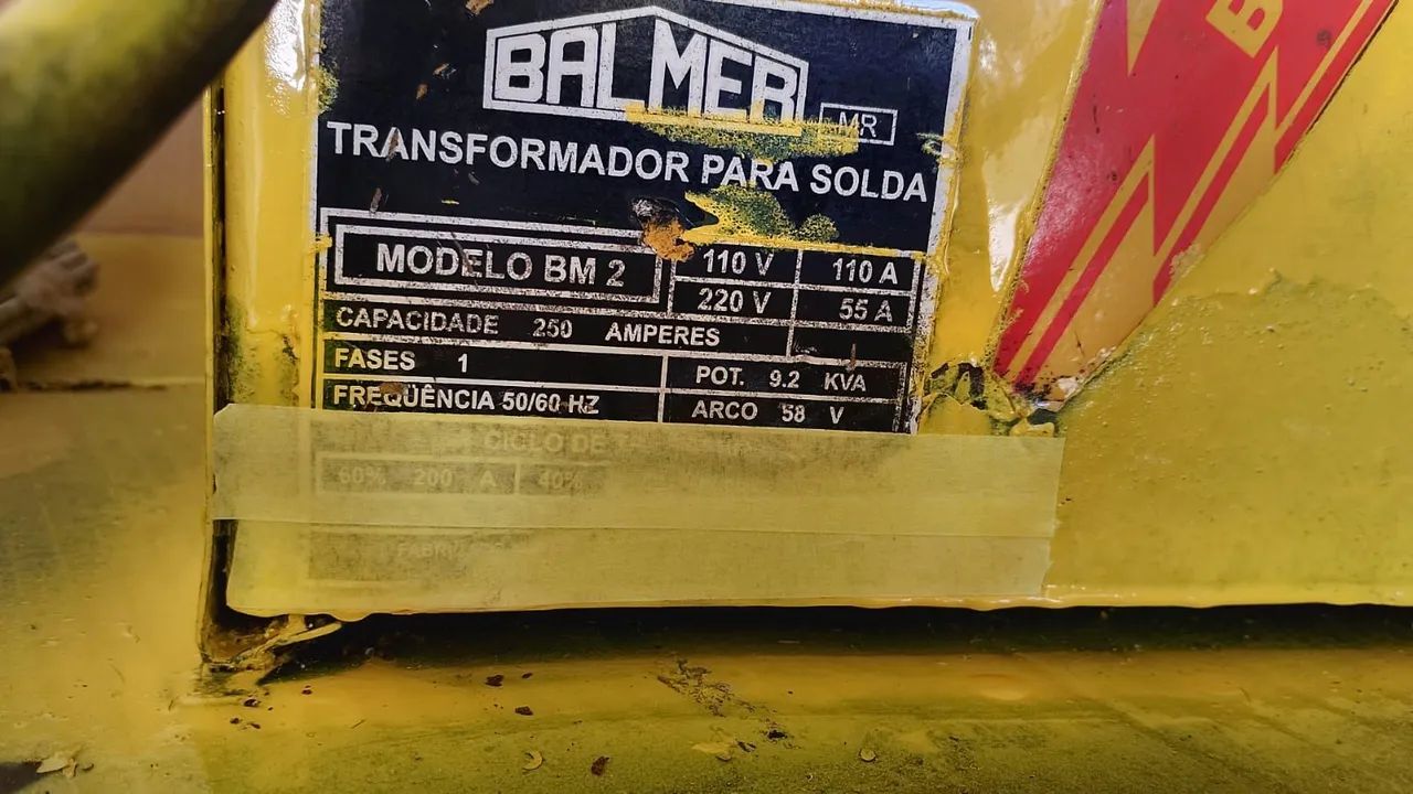 Máquina de solda balmer 220V - Foto 4