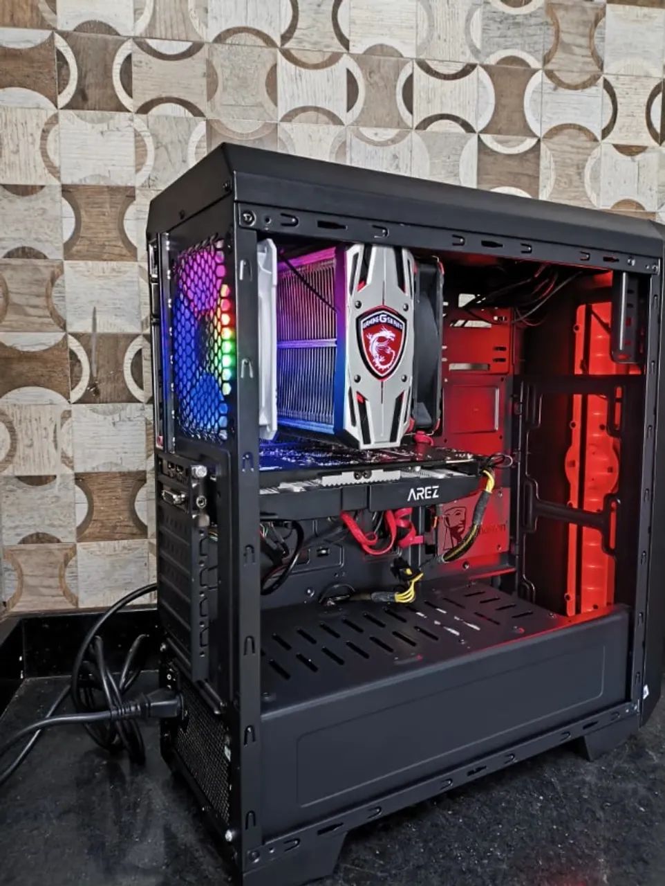 Pc Gamer i5 9400f com Rx 580 8gb Asus - Foto 3
