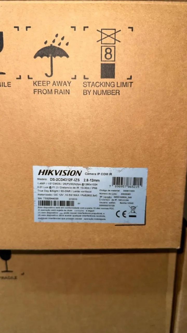Camera HIK VISION DS-2CD4312F-IZS - Foto 4