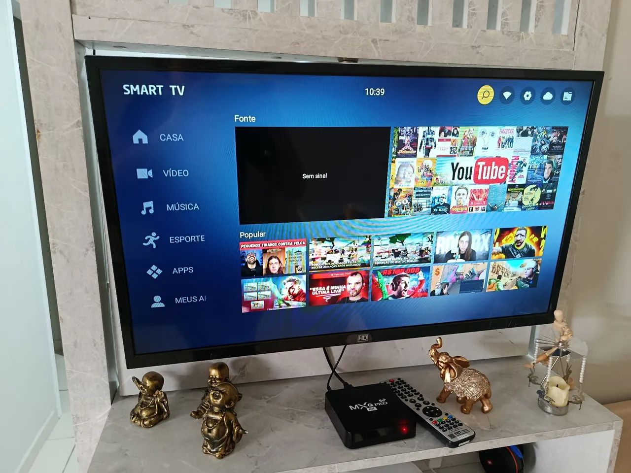 Smarttv HQ. 32 polegadas com controle + XBox - Foto 2