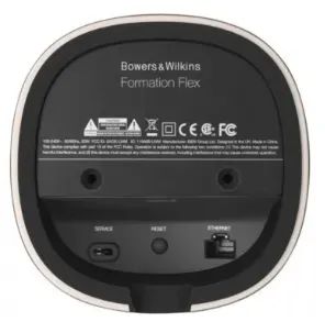 2 caixas Bowers Wilkins formation flex e 1 Sub formation bass da bowers & Wilkins