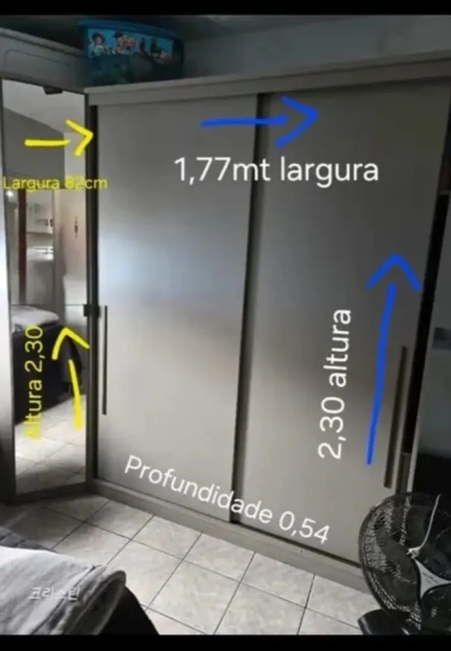 Guarda roupa solteiro 
