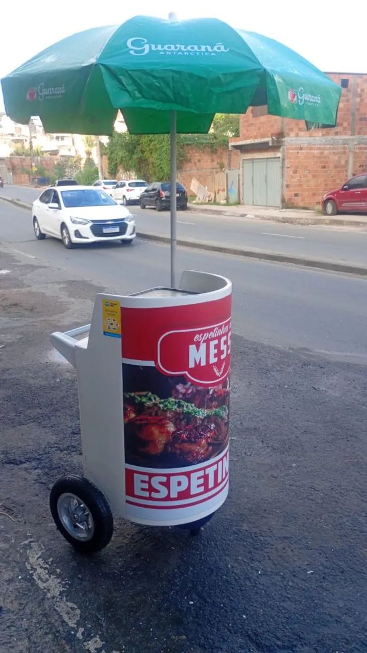 Carrinho de churrasco/espetinho