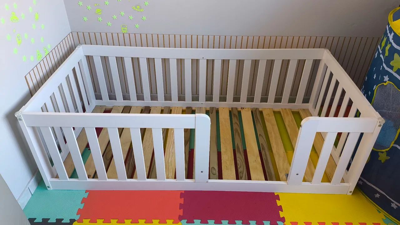Mini cama Montessoriana com colchão  - Foto 2