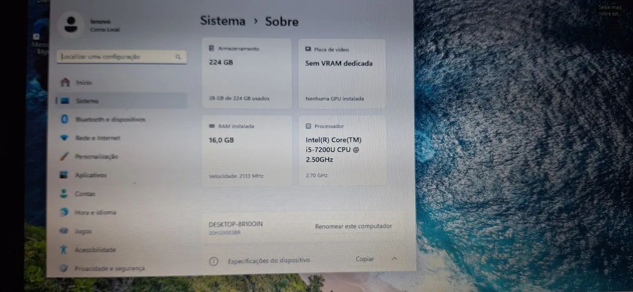 Lenovo E470 ótimo estado e desempenho  - Foto 2