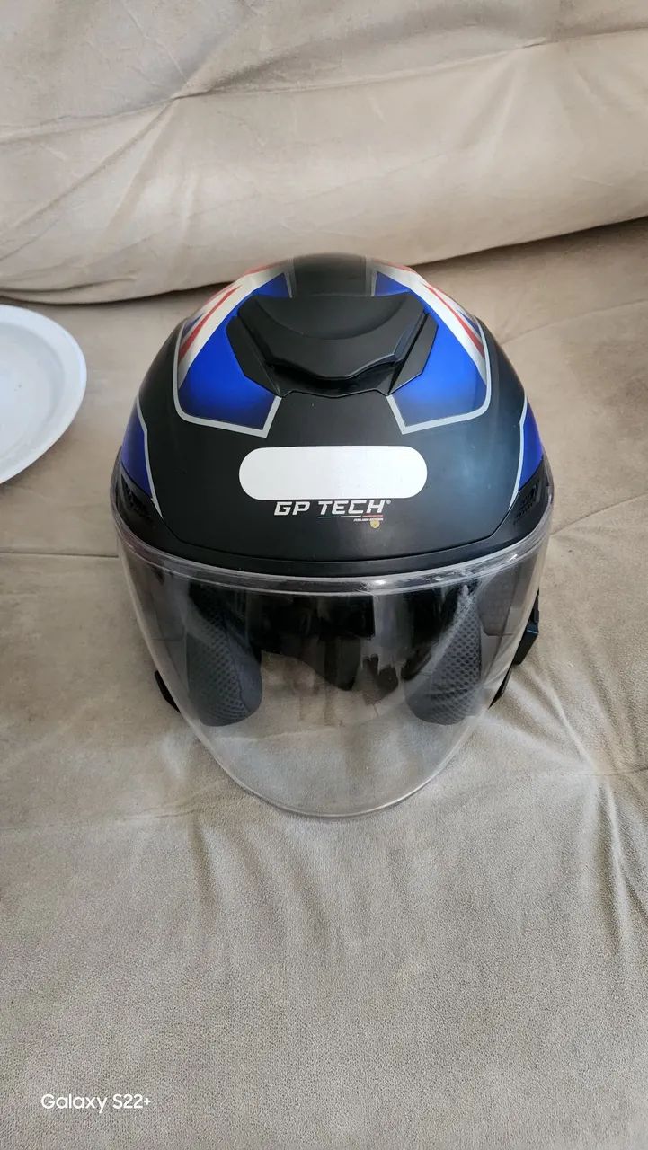 Capacete gptech aberto - Foto 2