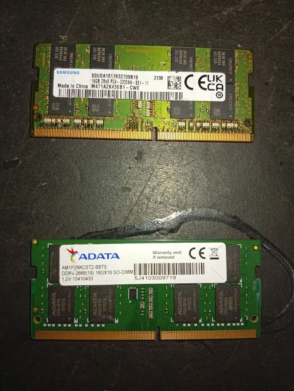 Memória notebook ddr4 16gb