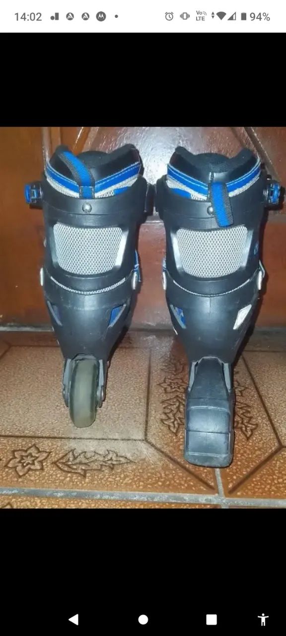 Patins Traxart Energy Azul Ajustavel - Foto 5