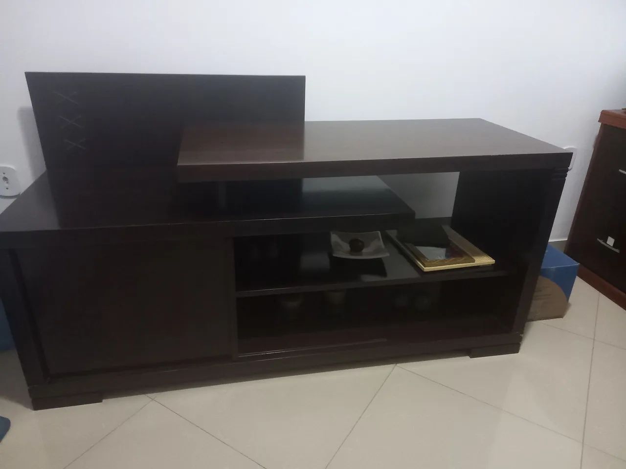 Vendo rack madeira maciça 