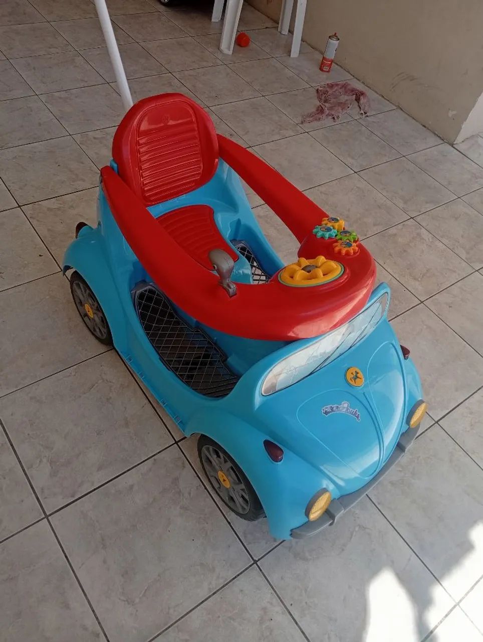 Carrinho para criança com haste. - Foto 3