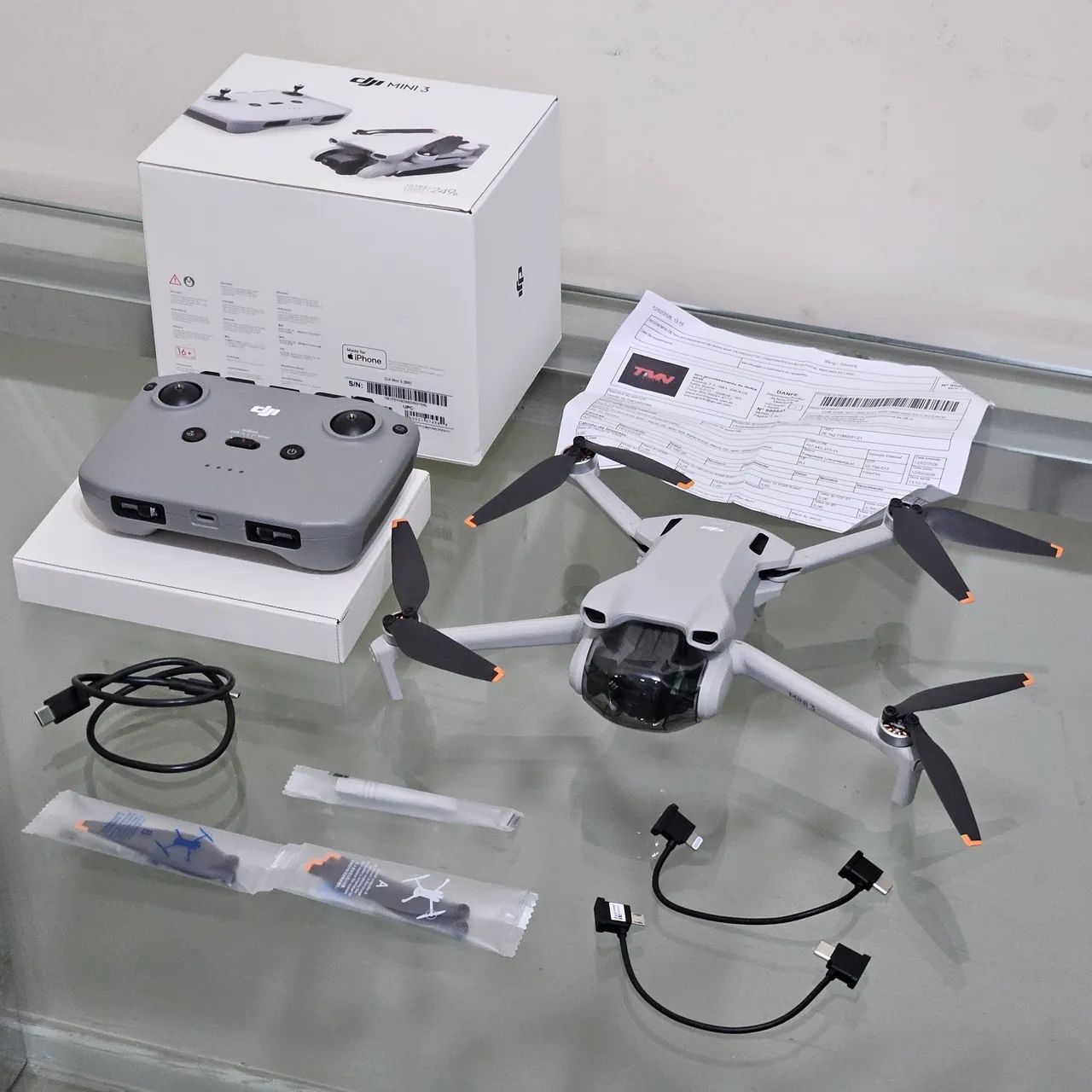 Drone DJI Mini 3 pouquíssimo uso, na garantia