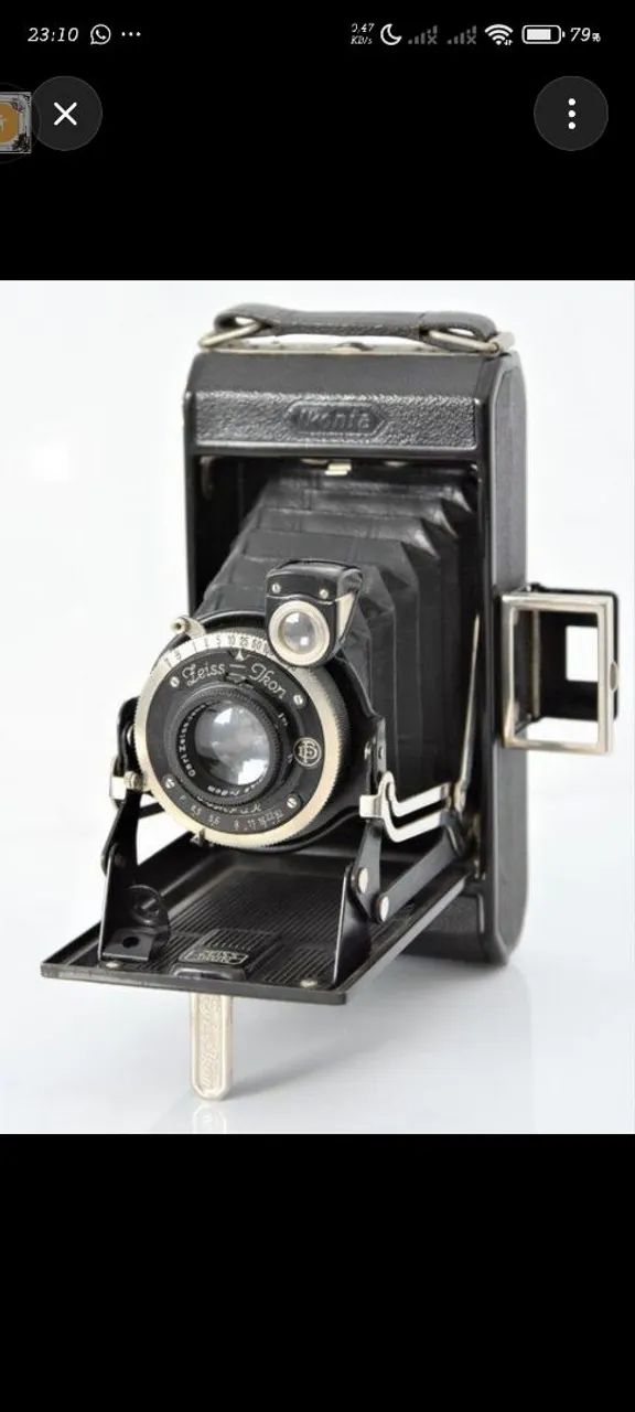 Máquina fotografia antiga conservada venda ou troca 