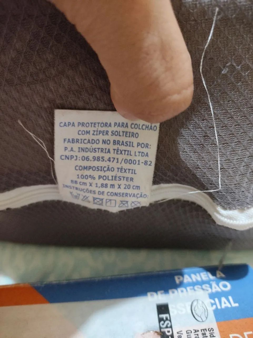 Colchão solteiro com capa - Foto 2