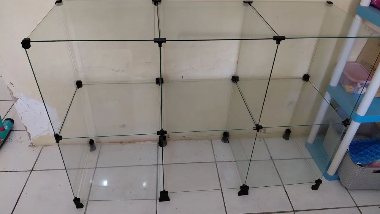 Balcão de vidro