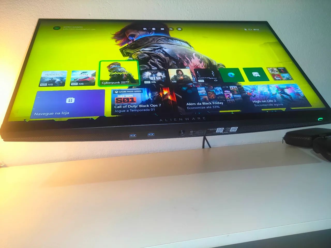 Monitor Alienware 27 Qhd ips 180hz - Foto 4