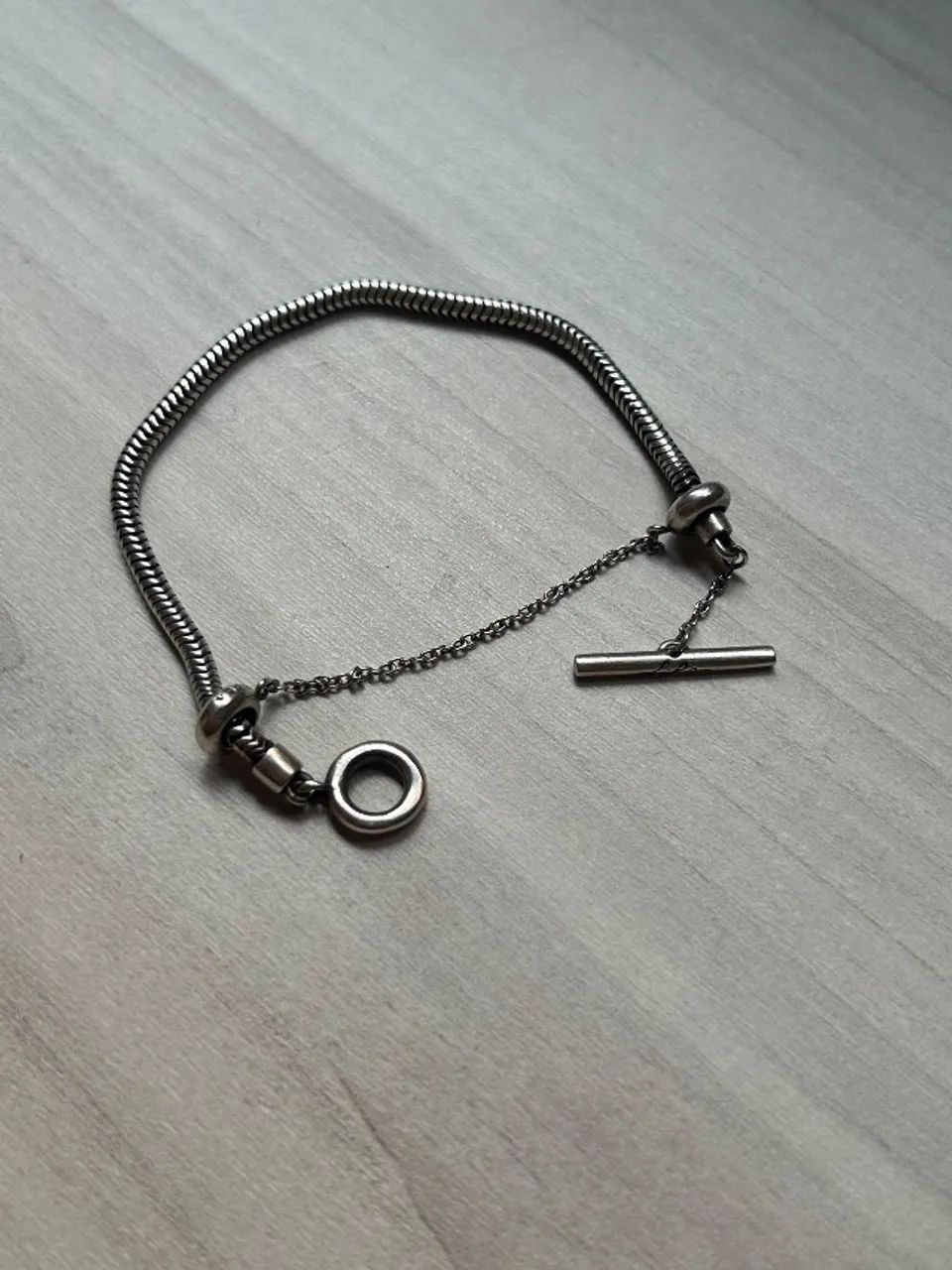 Pulseira Life Vivara Prata 925 Envelhecida