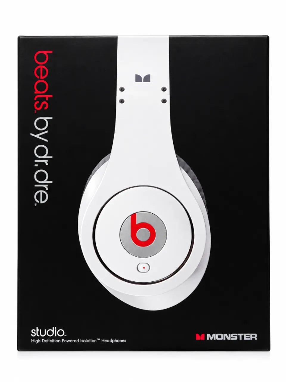 Fones de ouvido Beats by Dr. Dre Studio Monster Edition White