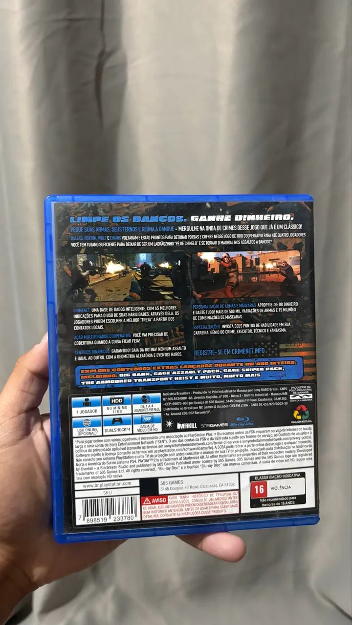 Payday 2 Crimewave Edition PS4 Original - Foto 4