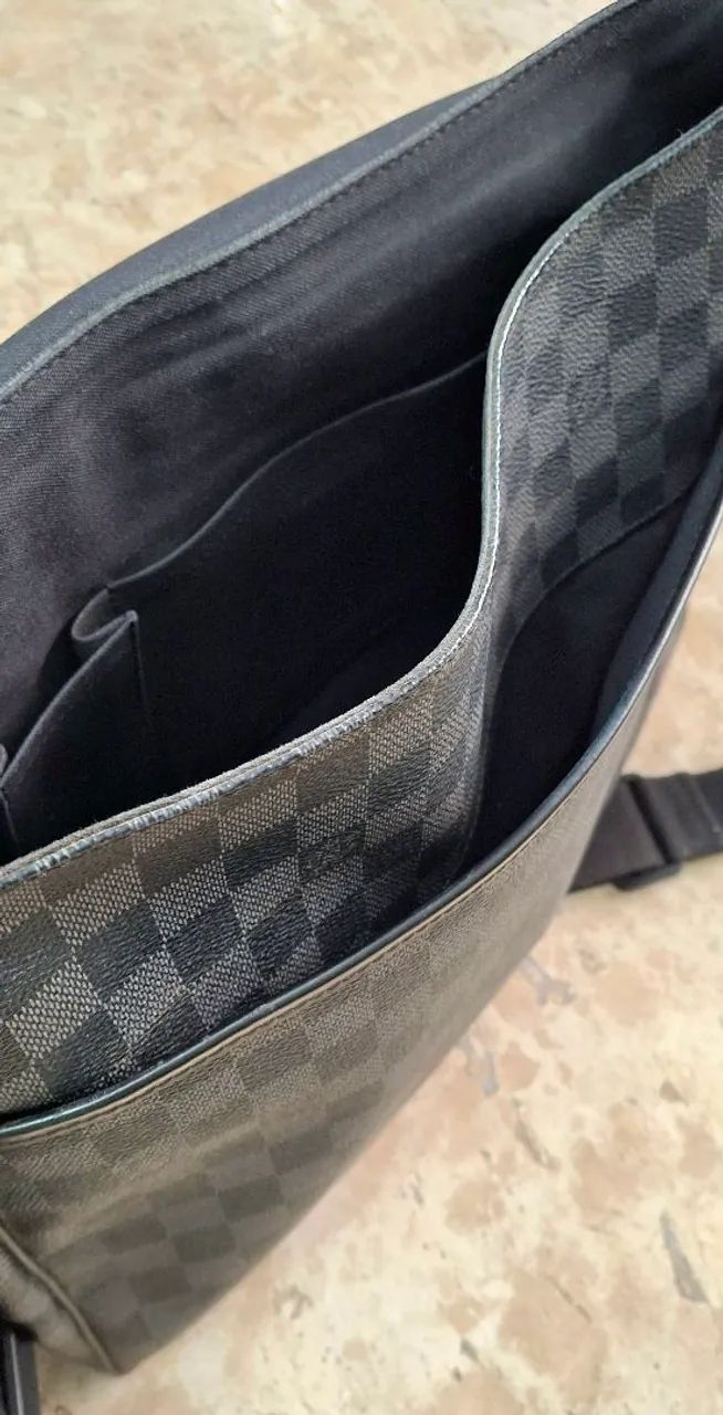 Bolsa Louis Vuitton Daniel Damier Graphite - Original  - Foto 4