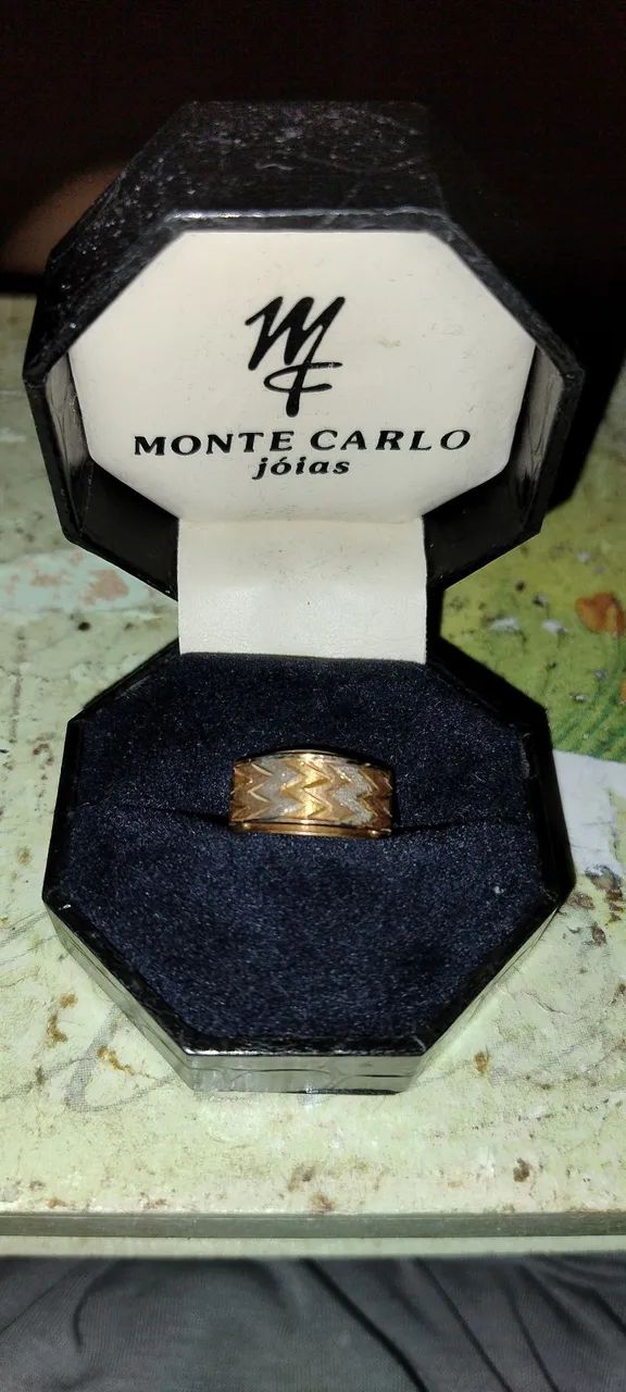 Anel ouro Monte Carlo - Foto 2