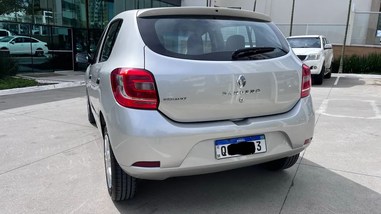Renault Sandero Authentique Flex 1.0 12V 5P 2020 - Foto 5