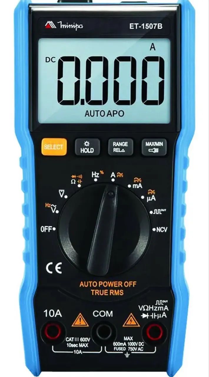 Multímetro Digital True Rms  Capacímetro  Ncv Et-1507b  - Foto 2