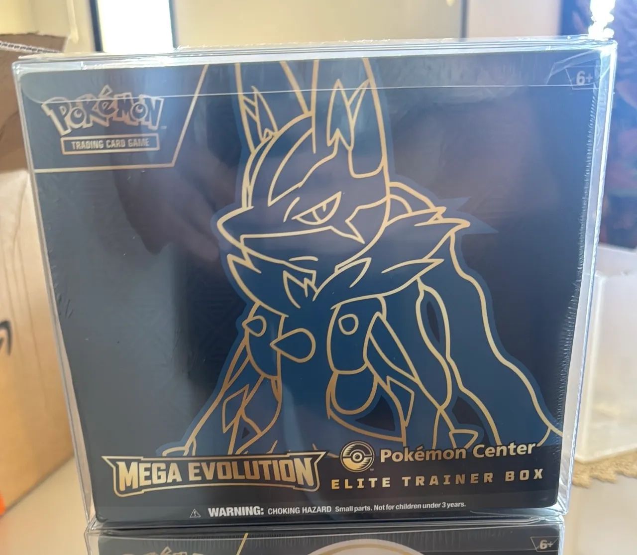 ETB Pokémon center Lucario Mega evolution