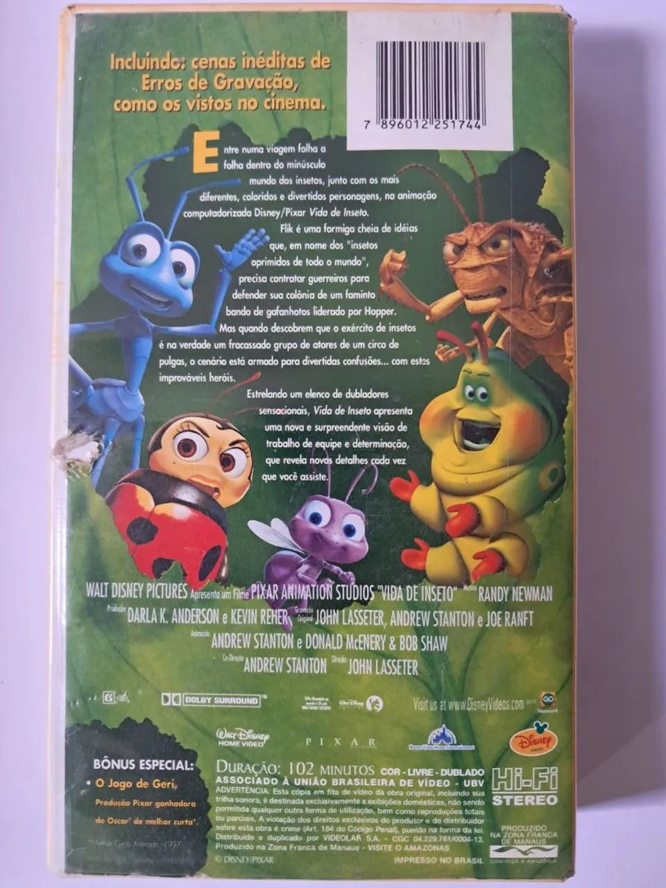 VHS Vida de inseto  - Foto 2
