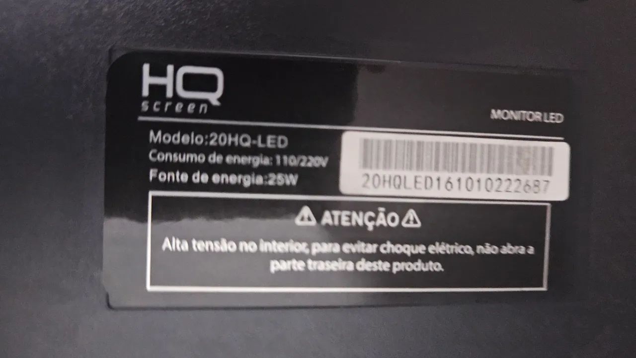 Monitor HQ 20 polegadas  - Foto 4