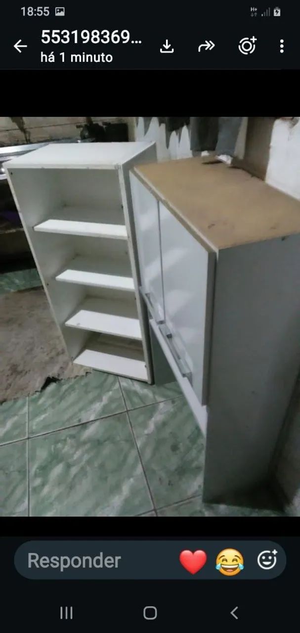 PARTE DE ARMARIO DE COZINHA MDF PERFEITO duas partes  - Foto 2
