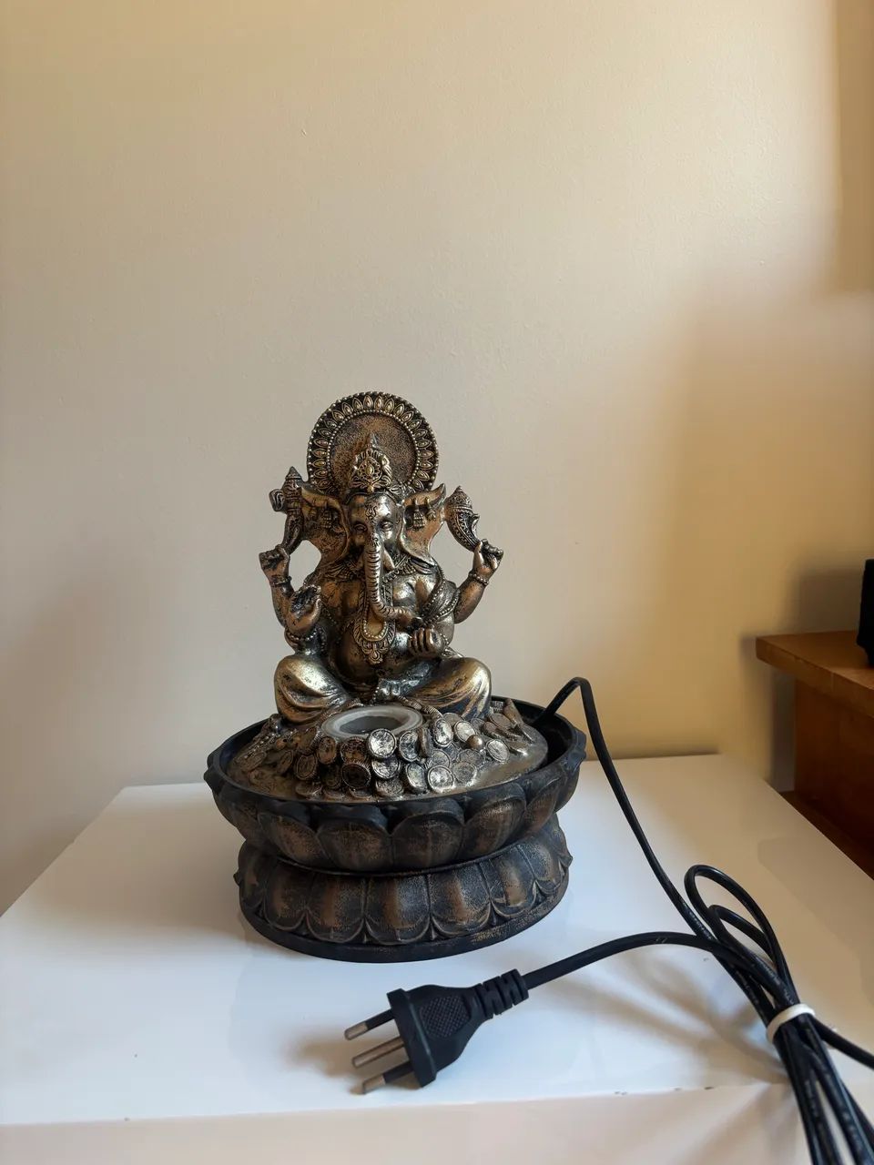 Fonte de água Ganesha - Foto 3