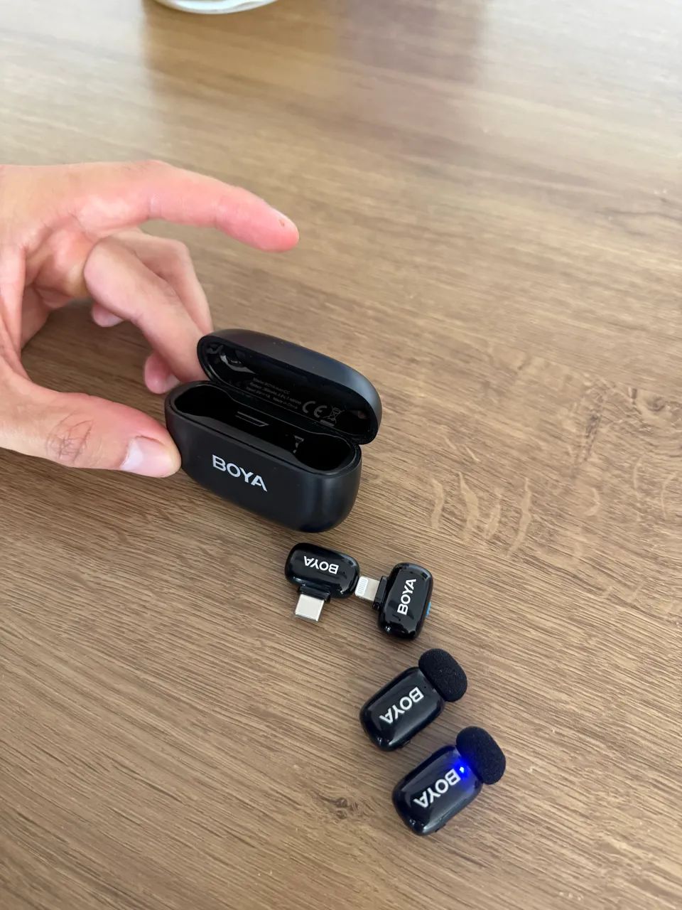 Microfone lapela BOYA mino 12 Android/iphone 