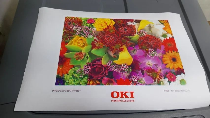 Impressora OKI C711WT - Foto 4