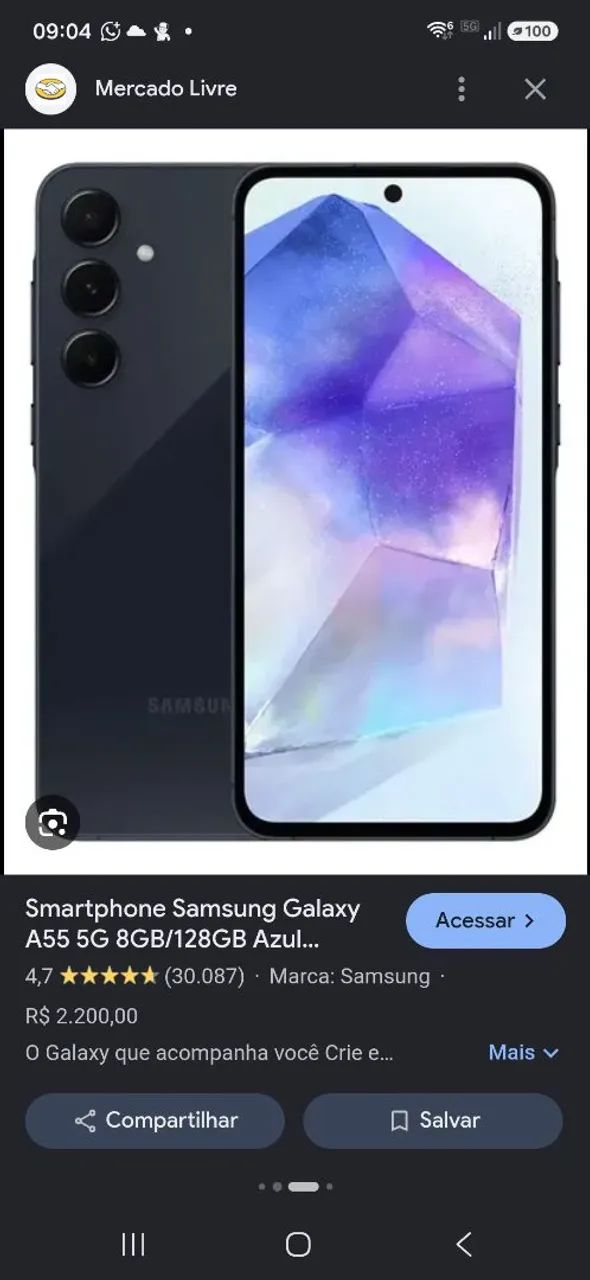 Samsung galaxy a 55