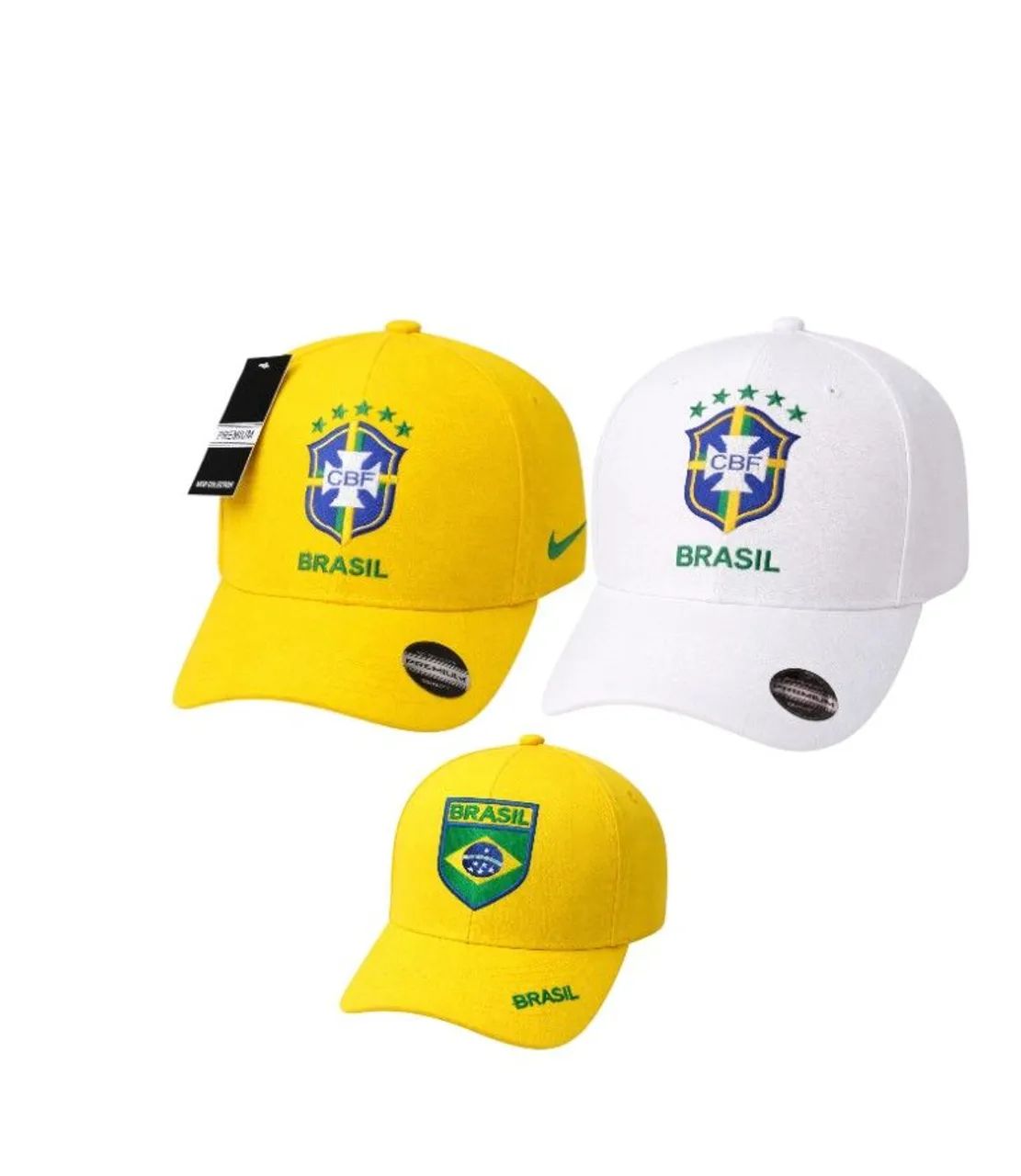 Kit c/6 boné Brasil 