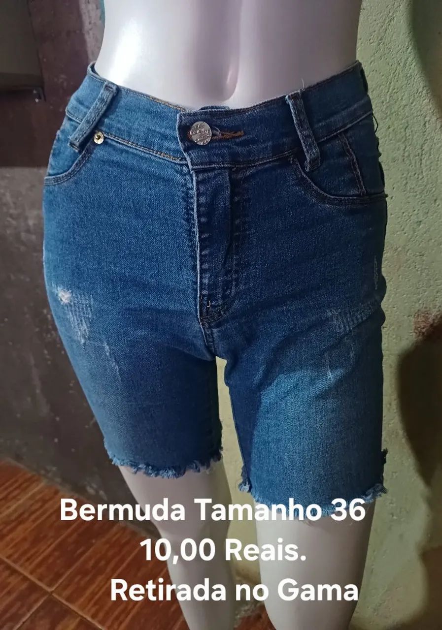 Bermuda Tamanho 36 