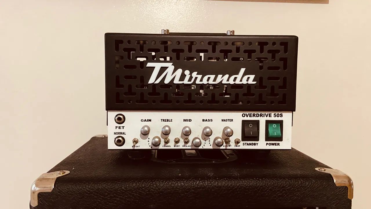 Amplificador TMiranda Overdrive 50s