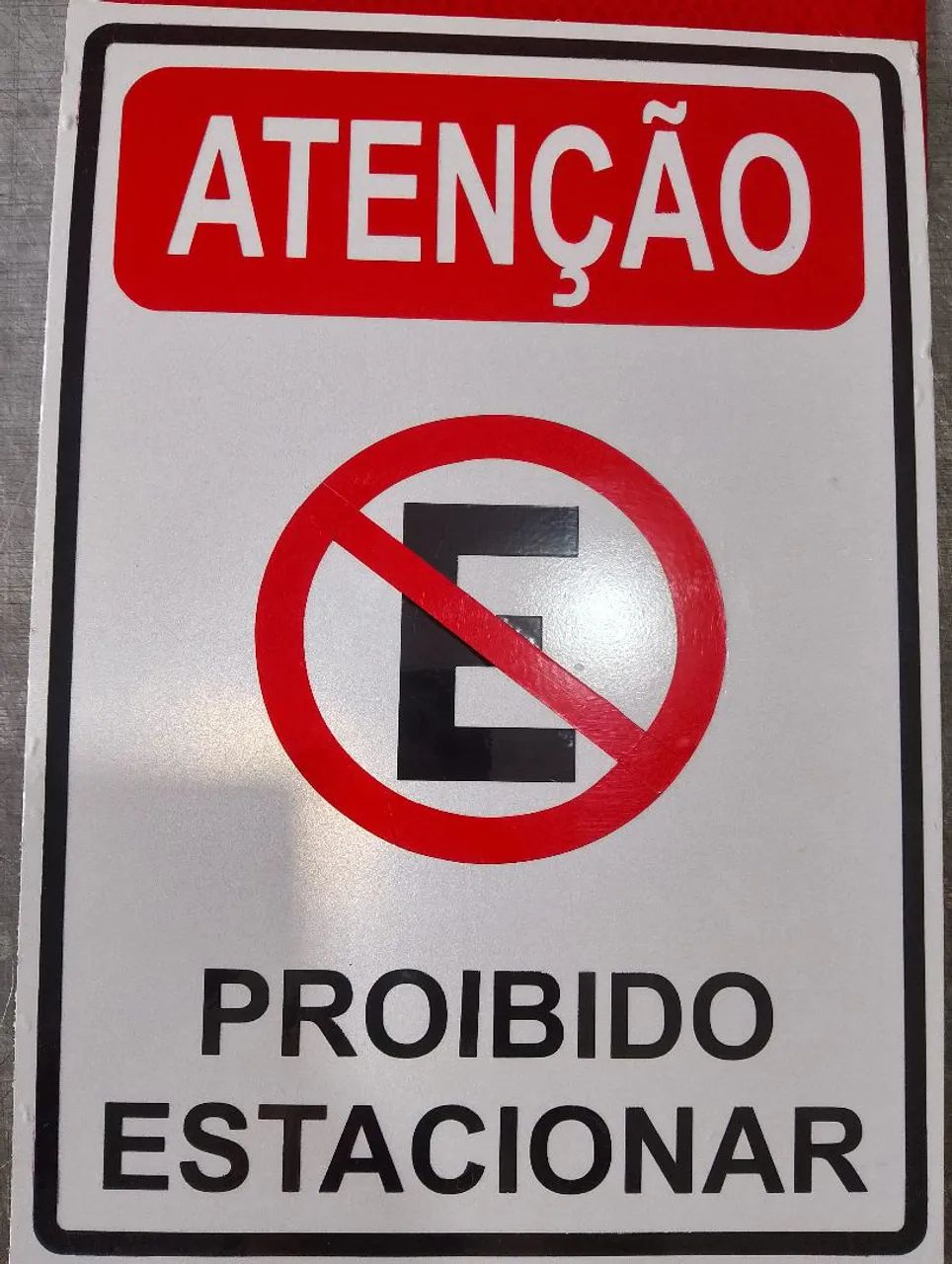 Placa de sinalização  - Foto 3