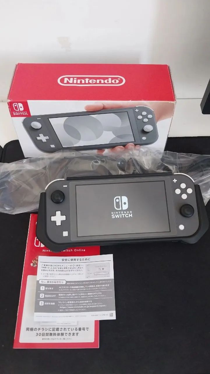 Nintendo switch lite cinza - Consoles de Vídeo Game - Nova