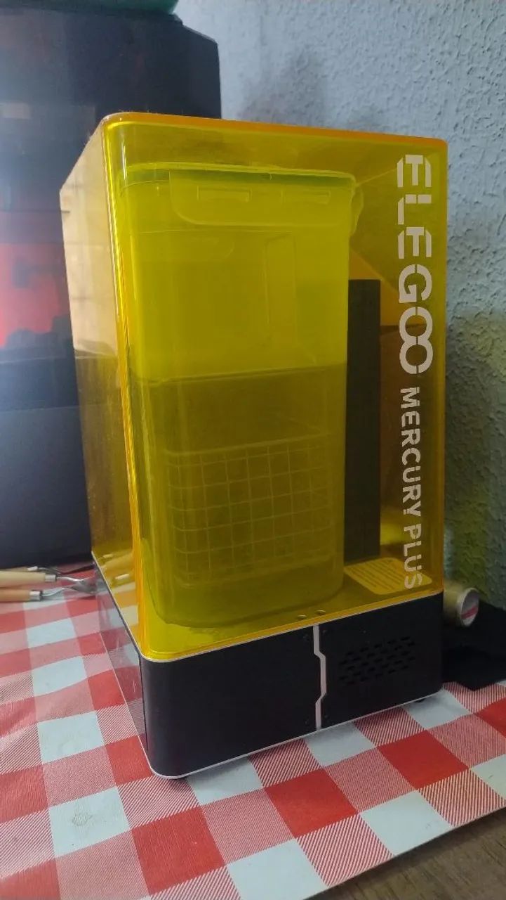 Lava e Cura para  IMPRESSORA 3D Elegoo Mercury plus