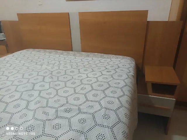 Cabeceira de cama ajustável com duas gavetas  - Foto 5