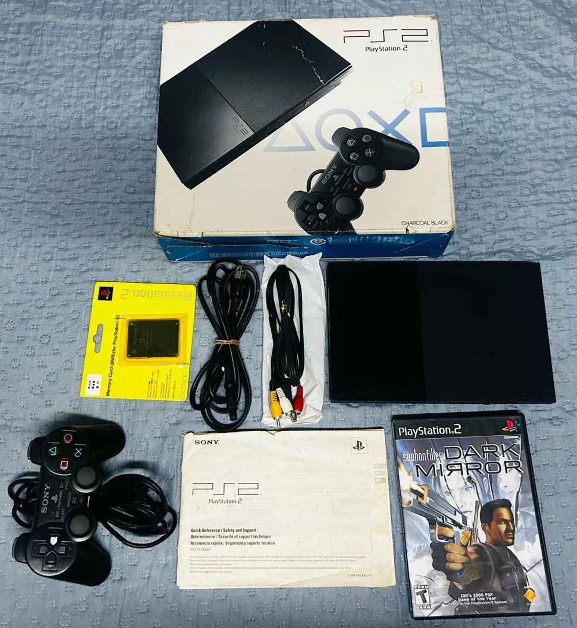 Ps2 slim c/ caixa 