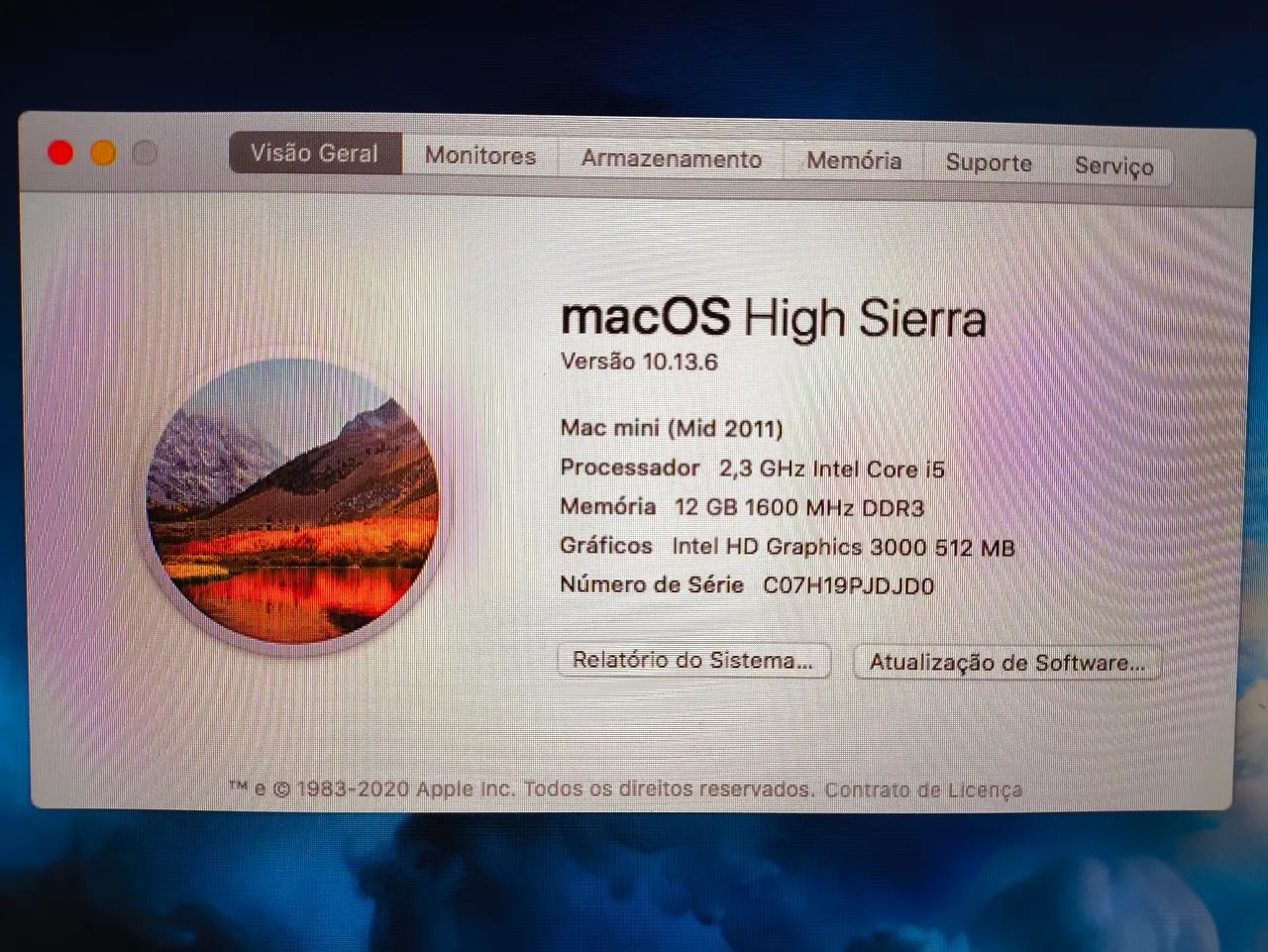 Mac Mini Mid 2011 | Intel Core i5 | 12GB RAM | SSD 240GB | Pronto