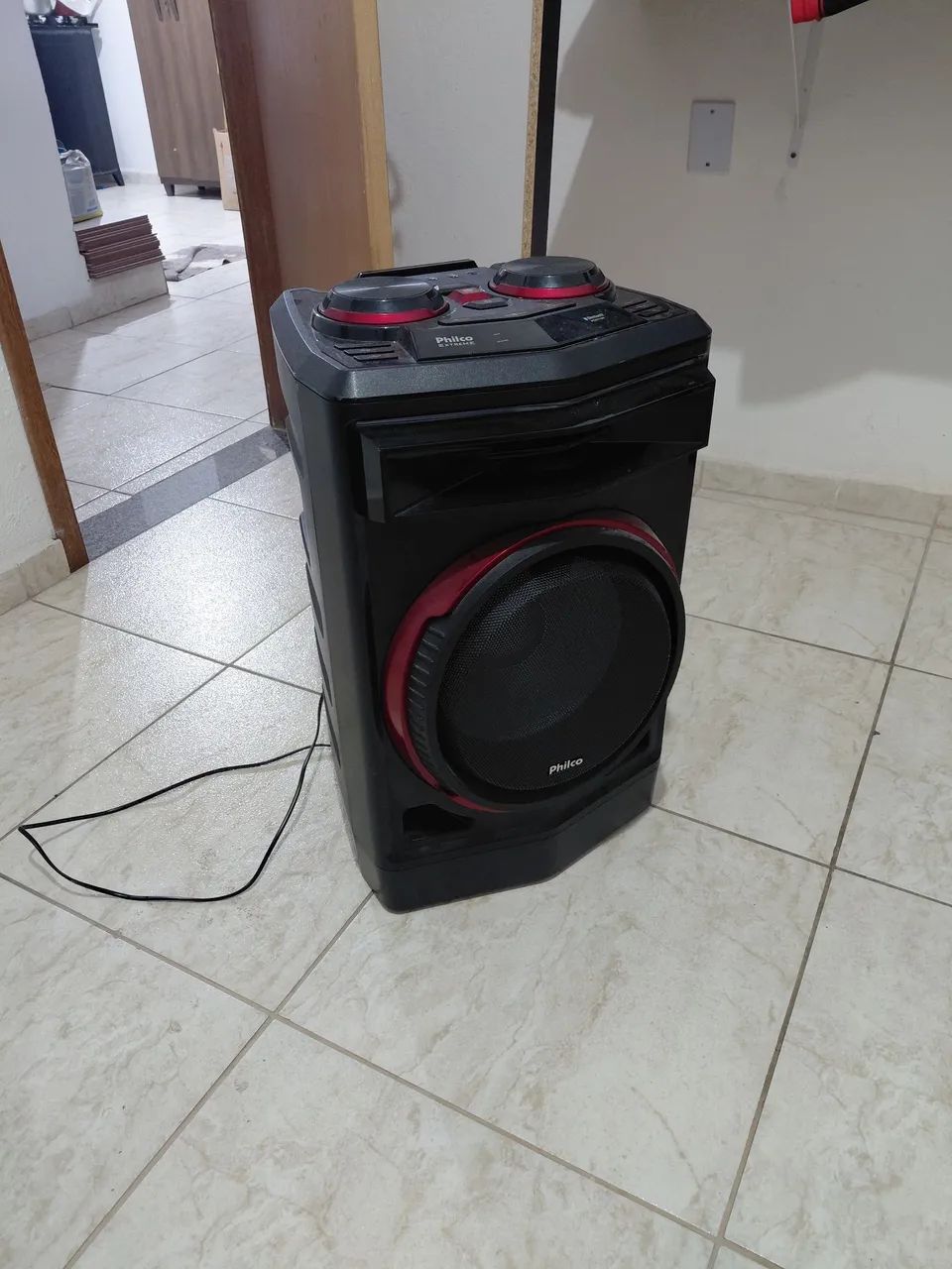 Caixa de som amplificada 