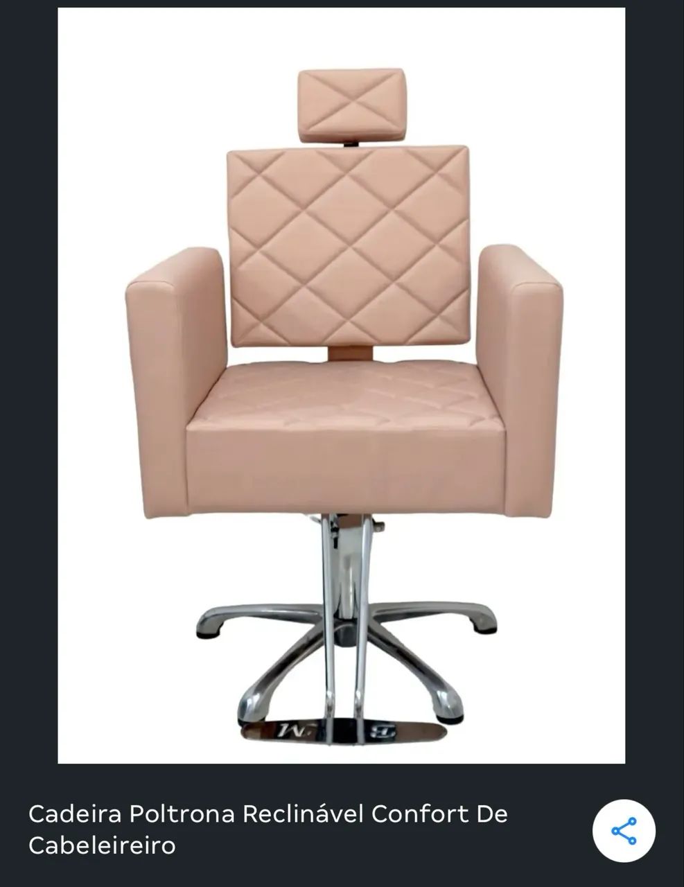 Vendo cadeira para Salão (Hadassa) - Foto 3