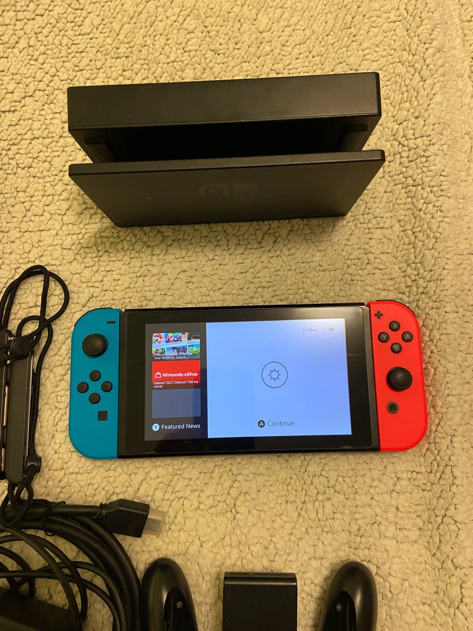 Nintendo Switch completo com jogos - Peças e Acessórios de Vídeo