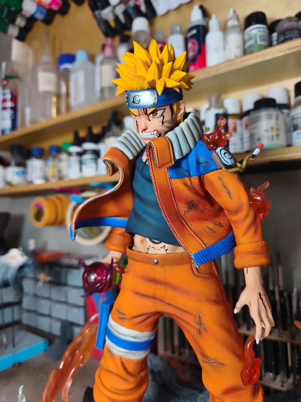 Naruto Rage Estátua Resina  - Foto 5
